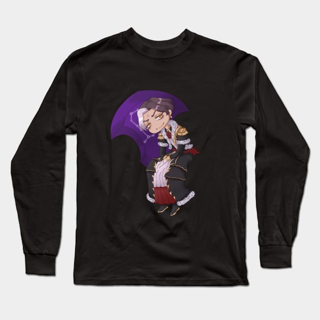 FFXIV Emet Selch Long Sleeve T-Shirt by Thirea